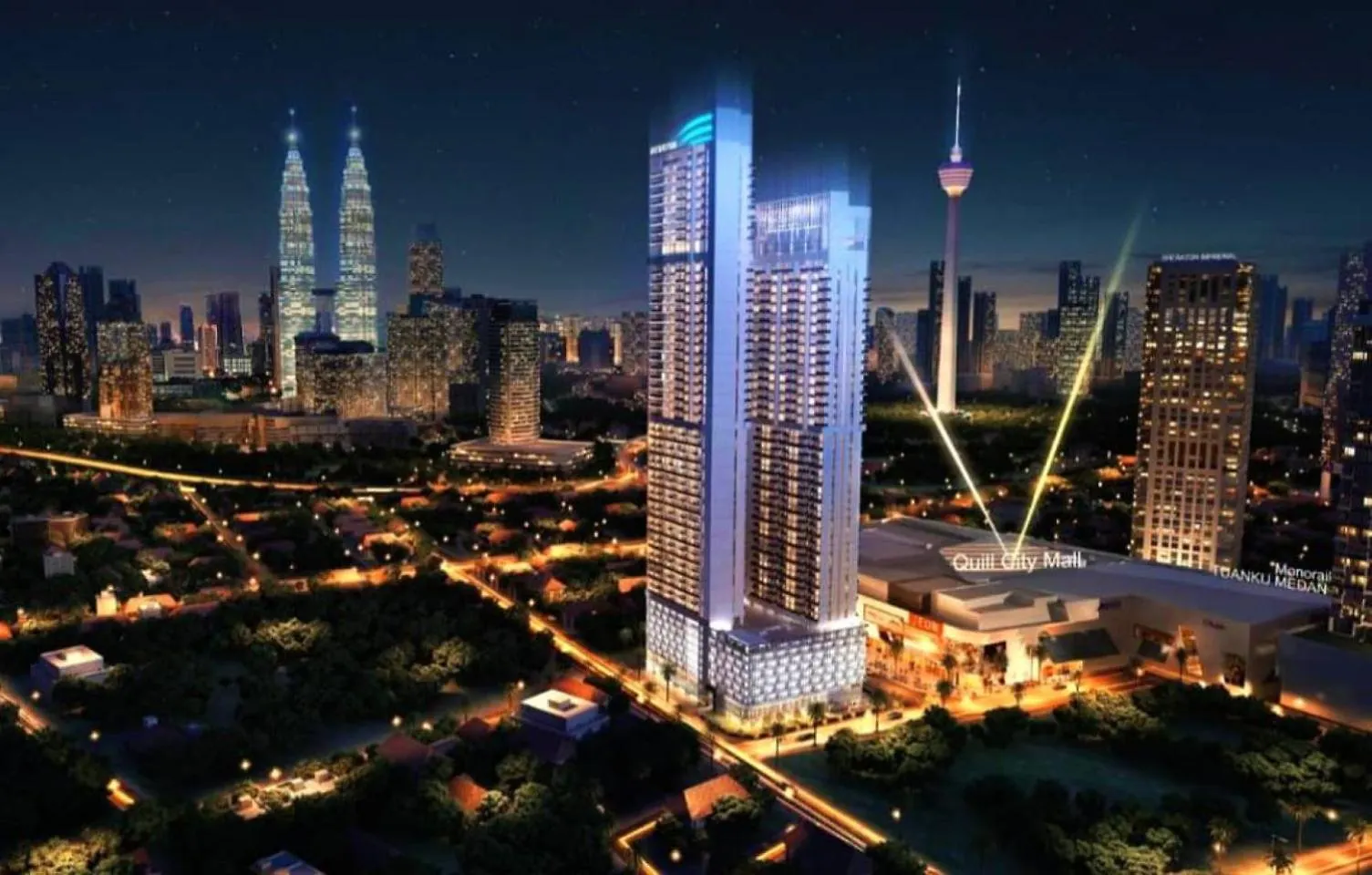 The Luxe Klcc By Service Suites Kuala Lumpur Lejlighed